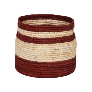 Panier de rangement bicolore