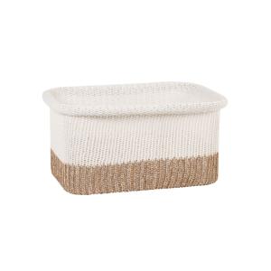 Panier de rangement bicolore L32