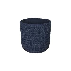 Panier de rangement  bleu nuit 30x30x30