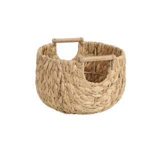 Panier de rangement en jacinthe d'eau L20