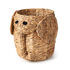 Panier de rangement enfant en jacinthe d’eau NOAH