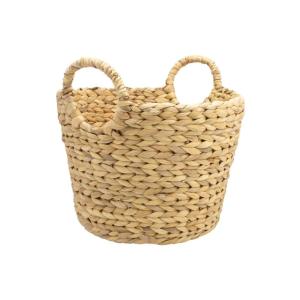 Panier de rangement jacinthe d'eau naturelle 26 x 34,5 x 30…