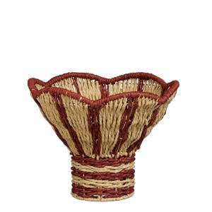 Panier de rangement Marron clair Papier H20xl28xL28cm