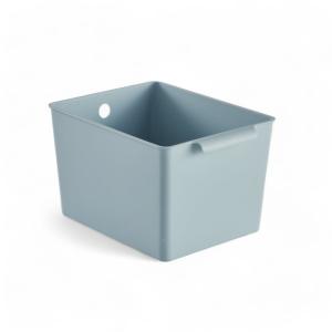 Panier de rangement plastique  25x19cm Bleu