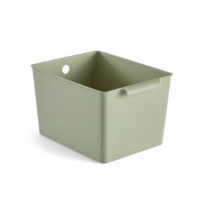 Panier de rangement plastique  25x19cm Vert