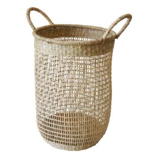 Panier de rangement poignées en jonc de mer naturel 30 x 24…