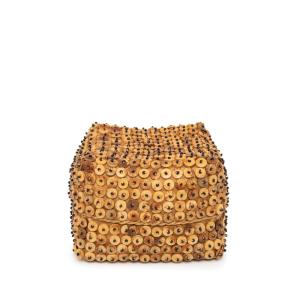 Panier en bambou et Noix de coco Marron 20x20x14cm