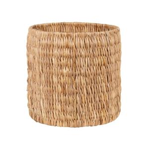 Panier en fibres végétales tressées