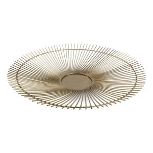 Panier en fil or en métal 40xh5cm