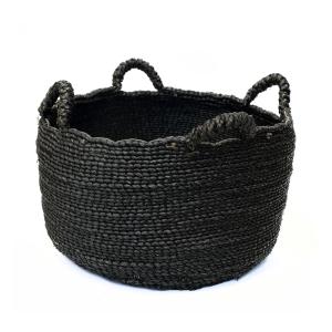 Panier Herbe de mer Noir 60x60x30cm