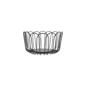 Panier métallique 19xH10cm noir