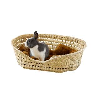 Panier osier pour chat osier naturel 35 x 45