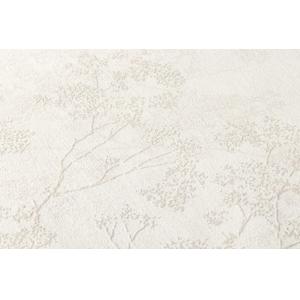 papel pintado flores blanquecino 53 cm x 10,05 m