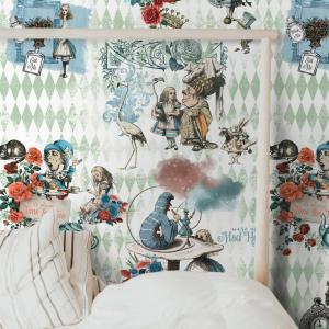 Papier Peint Alice au Pays des Merveilles 250x200 cm