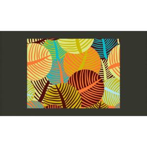 Papier peint collage : feuilles 250 x 193 cm