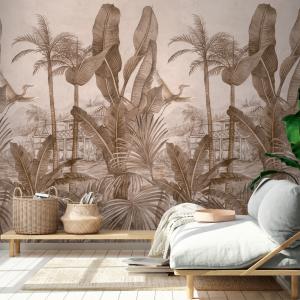 Papier peint deco jungle 159x280 cm