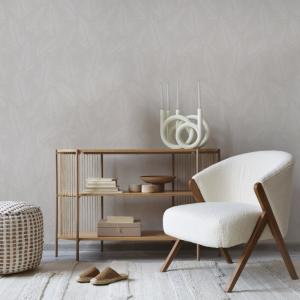Papier peint feuillage Maya beige 1005x52cm