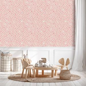 Papier peint fleurs haut de gamme 200g 250x300 cm 6 lés