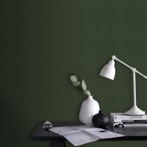Papier peint intissé uni feuilles élégance vert 1005x52cm