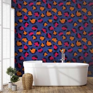 Papier peint leo pop 52x1000 cm