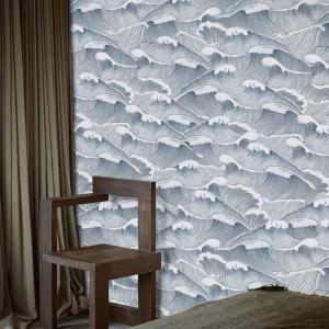 Papier Peint Mer,papier écologique fin,200x280cm,8 feuilles