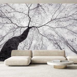 Papier peint panoramique arbre en hiver 364x270cm