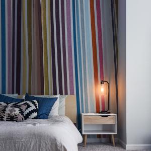 Papier peint panoramique colorful striped couleurs 340x250cm