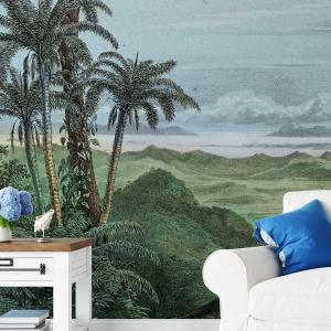 Papier peint panoramique jungle foret Amazonienne 425x260cm