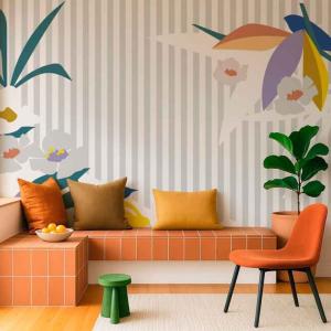 Papier peint panoramique Jungle - intissé : 150g/m² 7 lés :…