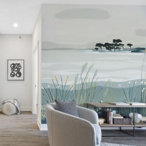 Papier peint panoramique les îles du golfe bleu 300x250cm-m…