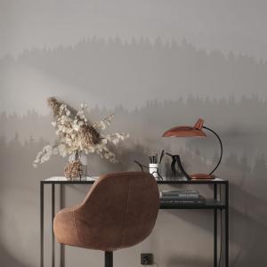 Papier peint panoramique low mountains beige 340x250cm-made…