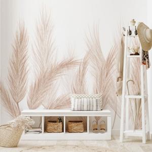 Papier peint panoramique - Marron - intissé - 5 lés : 240x2…