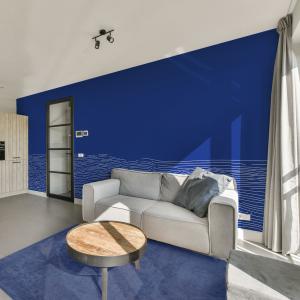 Papier peint panoramique mer nue bleu 375x250cm