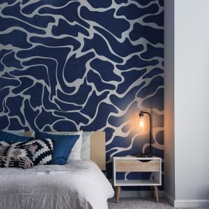 Papier peint panoramique oceania bleu 255x250cm
