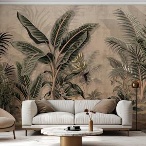Papier peint panoramique palmier dune tropicale 364x270cm