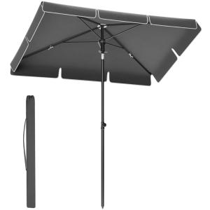 Parasol 230 x 150 cm protection solaire upf 50  sans base g…