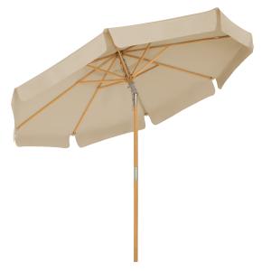 Parasol 3 m ombrelle octogonal protection solaire Anti-Uv t…