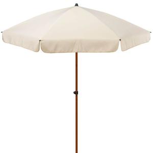 Parasol beige diamètre 220cm