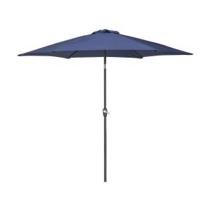 Parasol d'extérieur 270 cm bleu marine