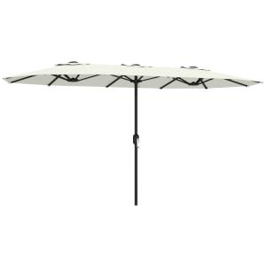 Parasol de jardin double manivelle housse de protection crè…