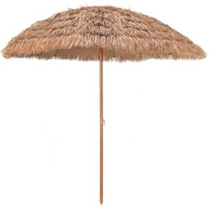 Parasol de jardin extérieur en pp paille diamètre 175 cm sa…