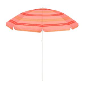 Parasol de plage en polyester rose pâle D160