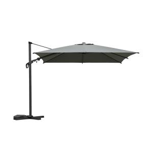 Parasol déporté carré 3x3m kaki