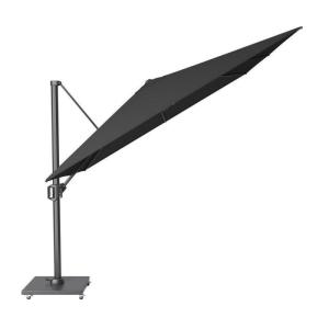 Parasol déporté rotatif 3x3m simple inclinaison noir