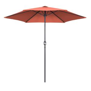 Parasol droit 3m inclinable à manivelle en aluminium terrac…