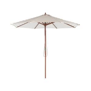 Parasol droit en bois blanc