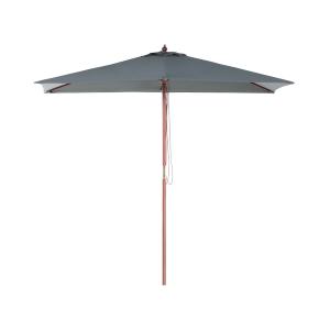 Parasol droit en bois gris