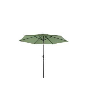 Parasol droit rond diamètre 3m - toile vert menthe