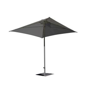 Parasol en aluminium laqué et toile Olefin