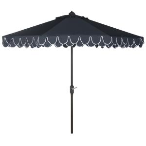 Parasol en Metal Marine/Blanc